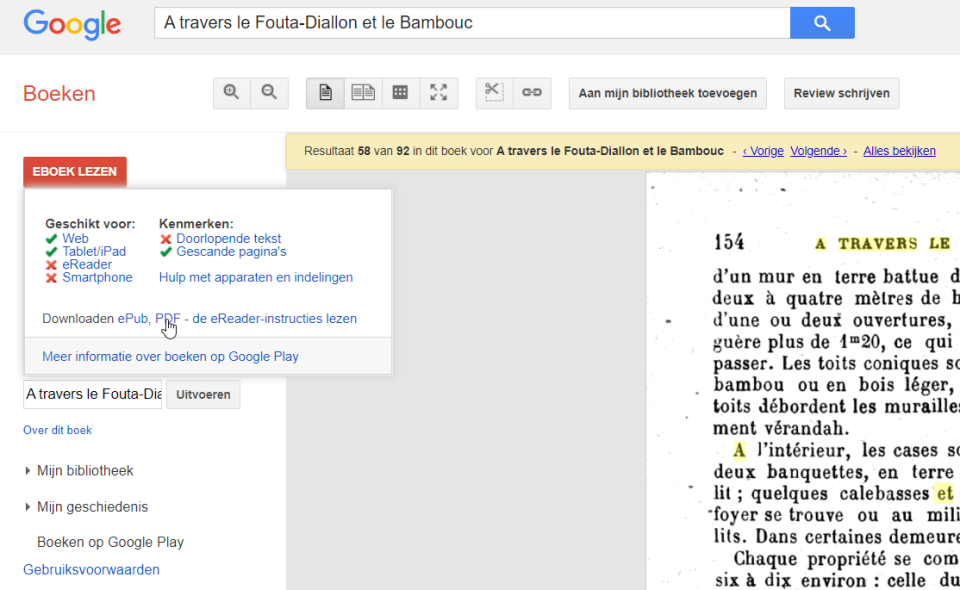 A travers le Fouta-Diallon et le Bambouc op Google Books