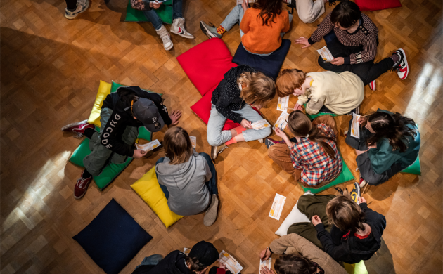 Workshop Cirkelhelden in de Nottebohmzaal